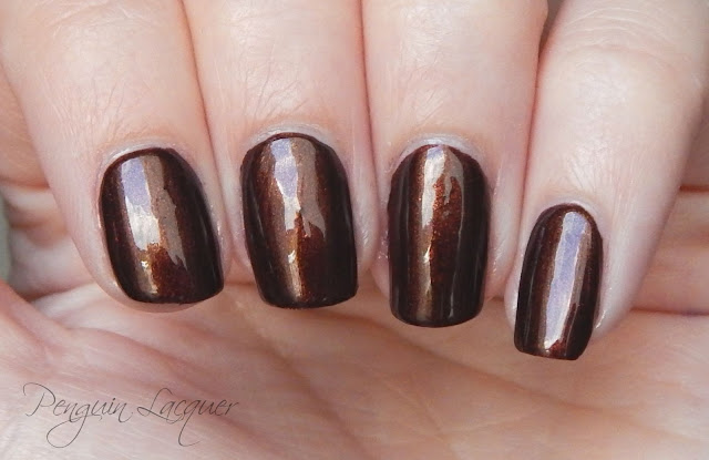 Sally hansen forbidden fudge nah