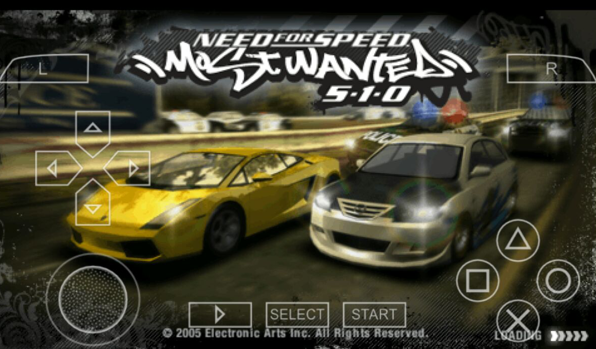 تحميل لعبة السباق نيد فور سبيد Need For Speed Most Wanted Psp