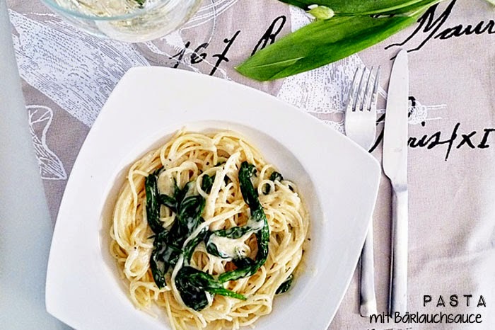 Pasta mit Bärlauchsauce