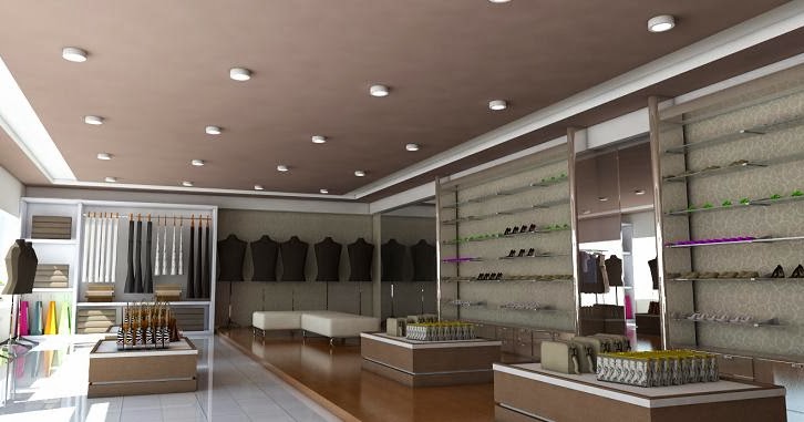 Jasa Desain  Interior 3D Toko  Tas Wanita  dan Accessories  