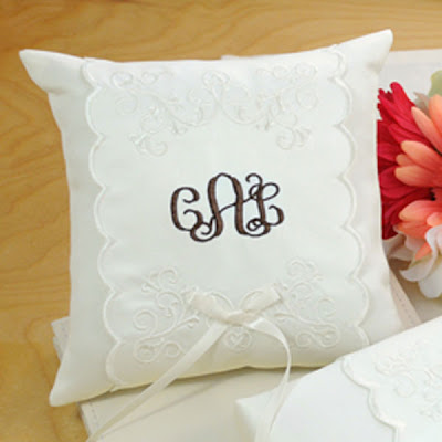 Pillow wedding favor