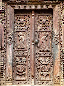 Woodcarving of Nepal, doors