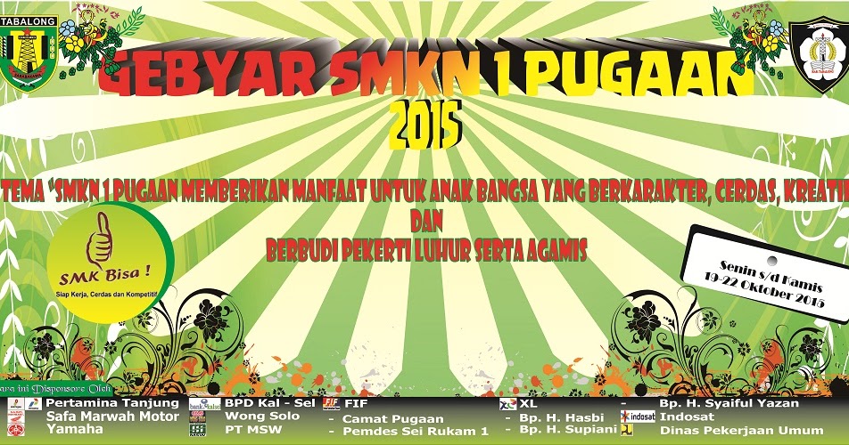 Blog Kita: Gebyar SMKN 1 Pugaan 2015