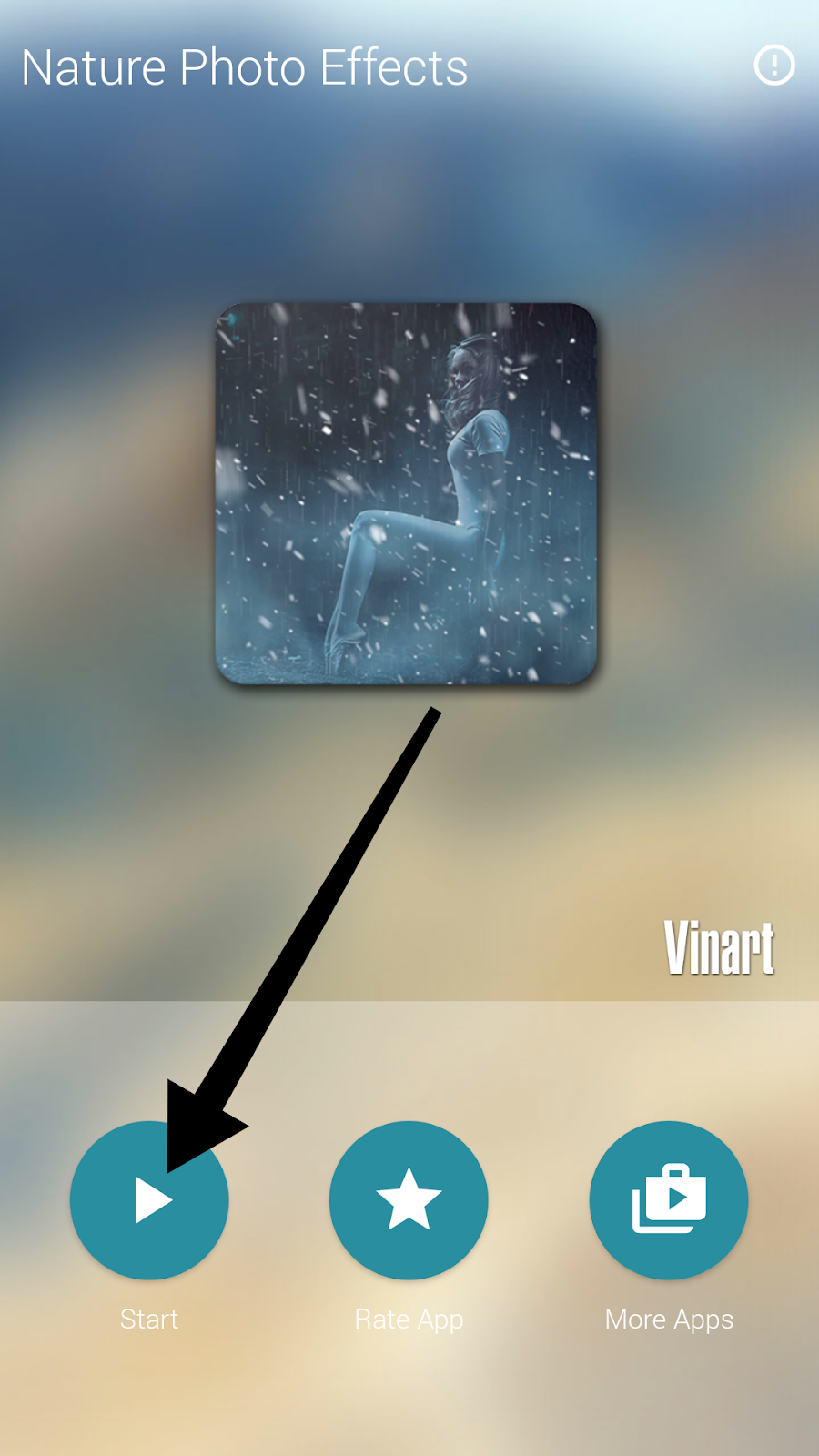 Cara membuat efek hujan pada foto di hp android - Info Android
