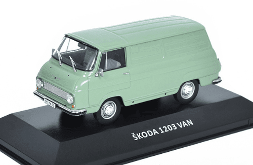 škoda collection de agostini, škoda 1203 van 1:43