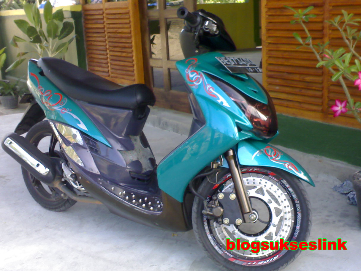 Modif Mio Soul Stiker Modifikasi Motor Kawasaki Honda Yamaha