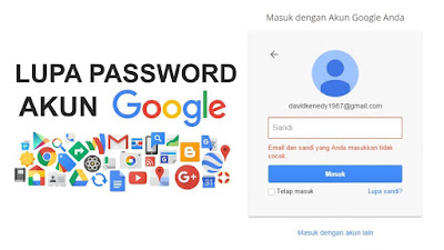 lupa password gmail android