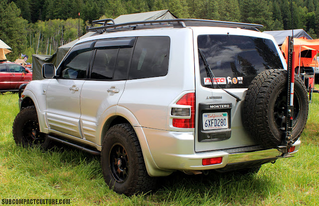 Overlanding Mitsubishi Montero—nice rig!