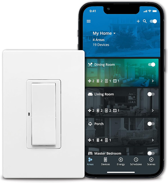 Eaton Wi-Fi Smart Home Switch Works with Hey Google and Alexa