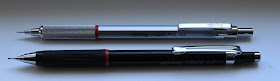 rotring rapid pro and rapid mechanical pencils
