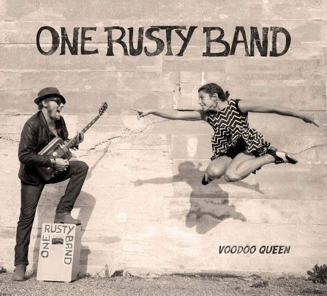 Woodoo Queen nouvel album de One Rusty Band a le goût du V8 du ZZ Top Eliminator.