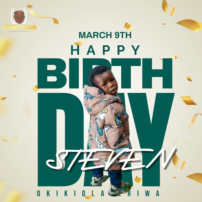 DJking Naija Aka HappinessDj_Happy Birthday Steven