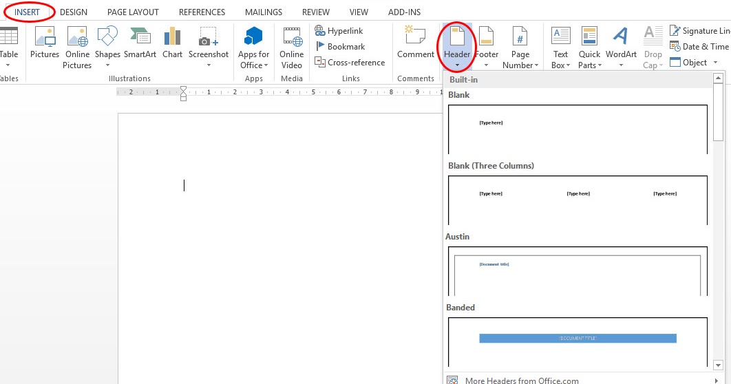 Cara Membuat Kop Surat Pada Office Word 2013 ~ Teknisi 
