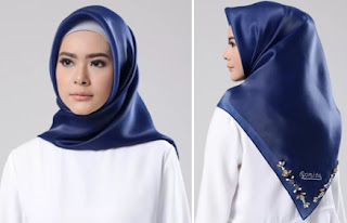 Model dan Desain jilbab ini simple tapi harganya WAW