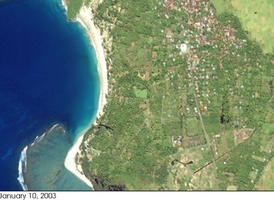 Foto Keajaiban Tsunami Aceh Yang Terekam Oleh NASA