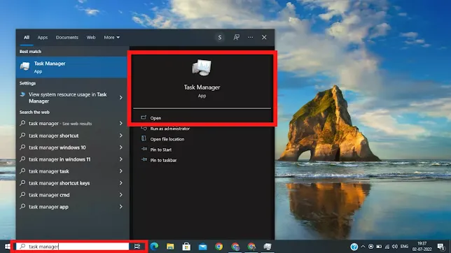 How to Open the Task Manager in Windows 10 and 11