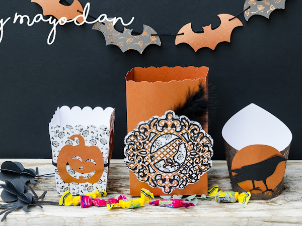 DIY: Halloweendeko und Verpackungen mit dem Plotter gemacht