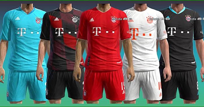 Bayern München 2020-2021 Kits - PES 2013 - PES Patches