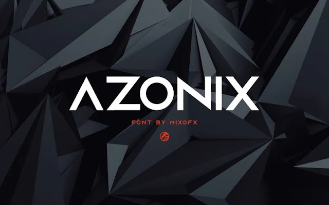 Azonix - خط الشعار الجريء والحديث
