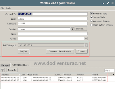 Tutorial konfigurasi RoMON di router mikrotik Tutorial Konfigurasi RoMON di Router Mikrotik