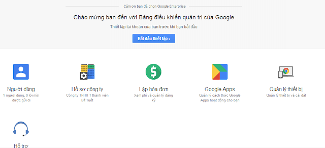 Hướng dẫn cách tạo email google theo tên miền web