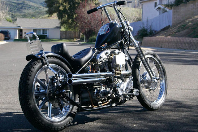 Harley Davidson Shovelhead By Cro Custom Hell Kustom