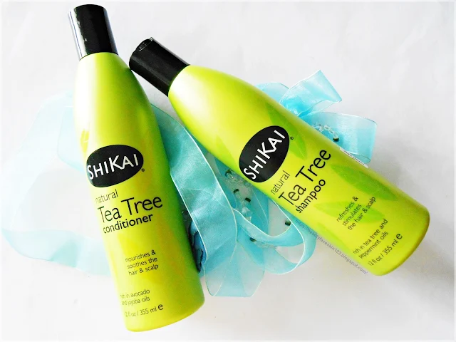 Shikai tea tree shampoo and Shikai tea tree conditioner