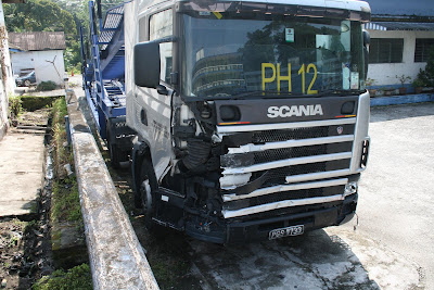 scania crash