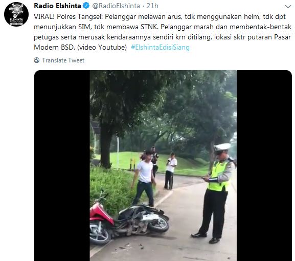 Kumpulan Tweet Netizen tentang Tilang Ngehe