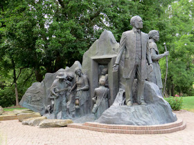Underground Railroad sculpture