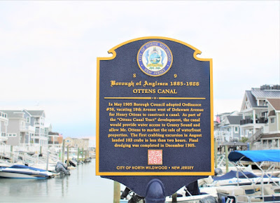 Historic Ottens Canal in North Wildwood New Jersey