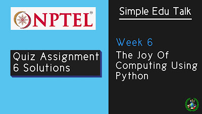 the joy of computing using python nptel