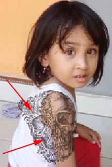 Cara membuat tattoo dengan photoshop