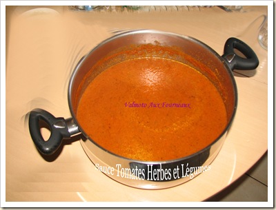 Sauce Tomates Herbes et