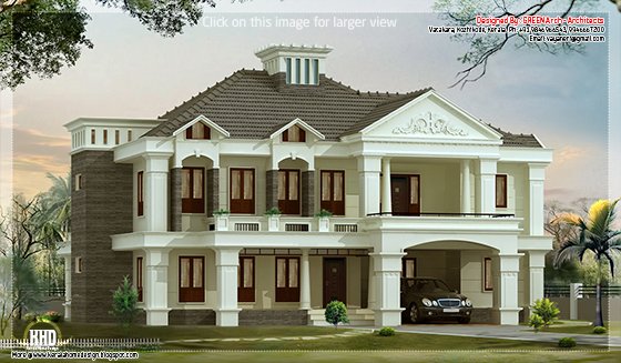 Victorian style luxury villa