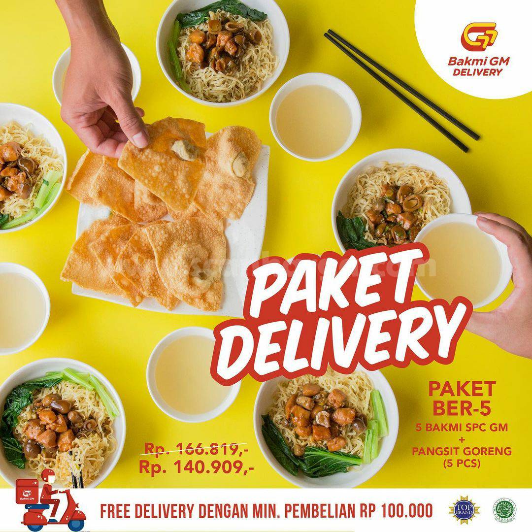 Promo BAKMI GM Paket Delivery – Harga Spesial mulai dari Rp 122K