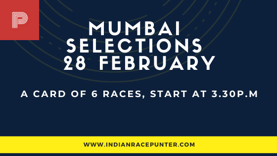 Mumbai Race Selections 28 February
