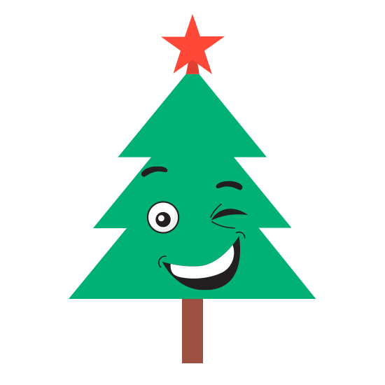 Christmas Tree Smileys and Emojis 3