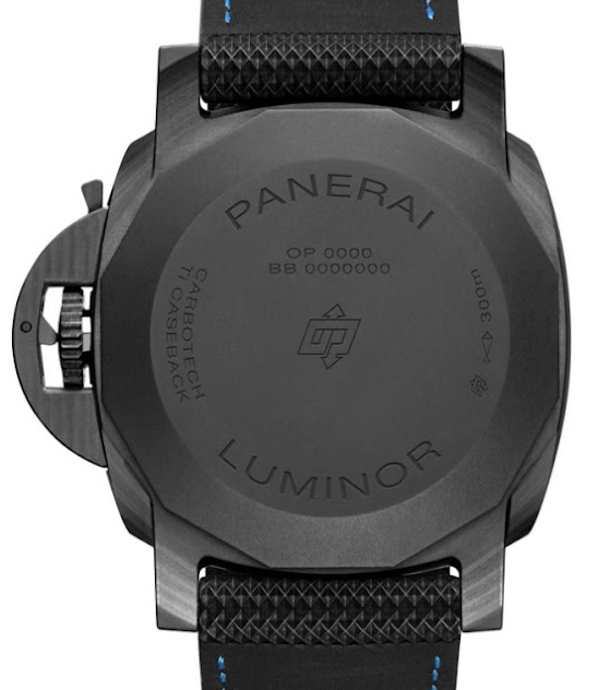 Panerai Luminor Marina Carbotech™ Réplique de montre en fibre de carbone de 44 mm