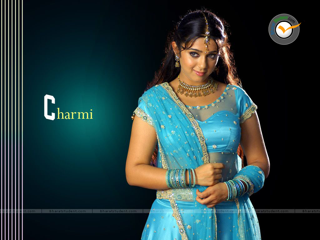 South Indian Actress Charmi Wallpapers.