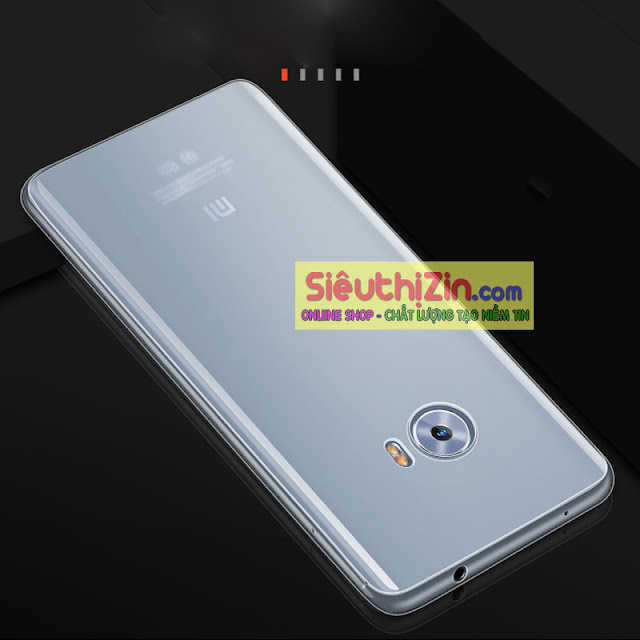 Ốp lưng điện thoại Xiaomi Mi Note 2 silicone trong suốt 