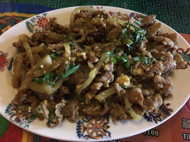 Tibetan Fried Beef @ Little Tibet (小西藏) in Taichung, Taiwan