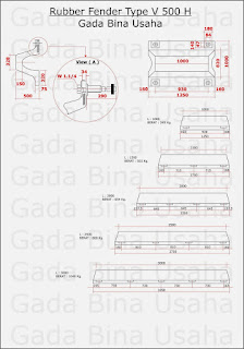 Spesifikasi Rubber Fender Type V