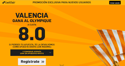 betfair Valencia gana Lyon supercuota 8 Champions League 29 septiembre