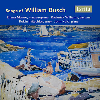 The Songs of William Busch with songs by Elizabeth Poston, Gerald Finzi and Michael Head; Diana Moore, Roderick Williams, Robin Tritschler, John Reid; LYRITA