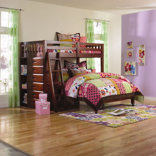 Girls Bedroom Ideas Loft Bed