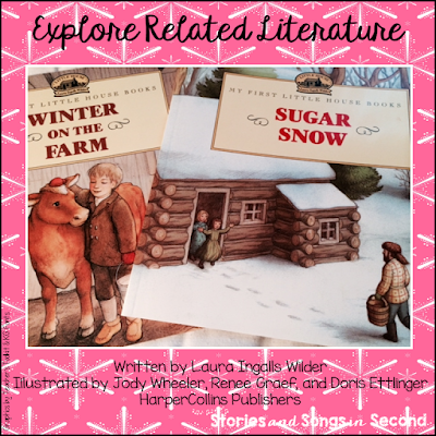 Primary grade students will love comparing and contrasting their life today to that of pioneer children using Winter Days in the Big Woods by Laura Ingalls Wilder as a mentor text.