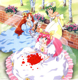 dessin animé Wedding Peach