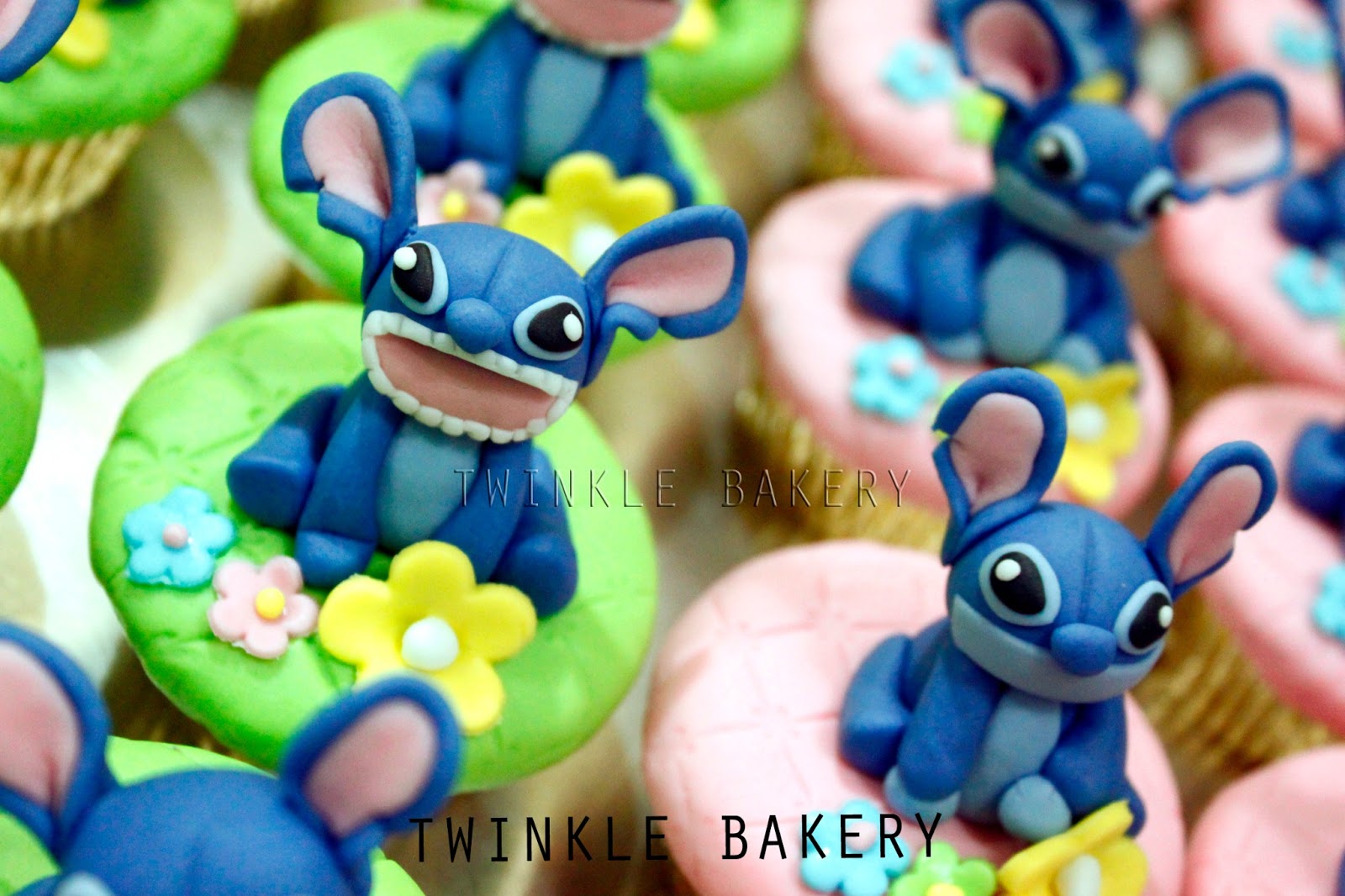 Stitch Cupcakes