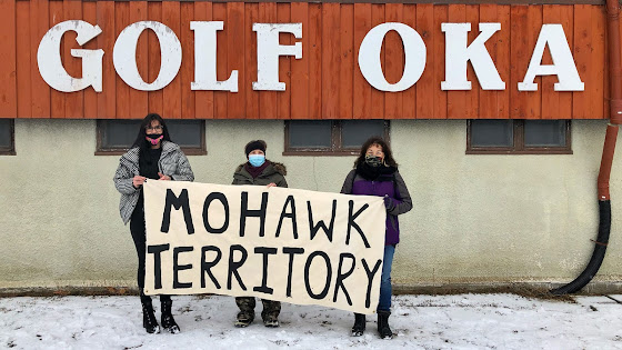 Oka indigenous ancestral lands sovereignty native Mohawks aboriginal